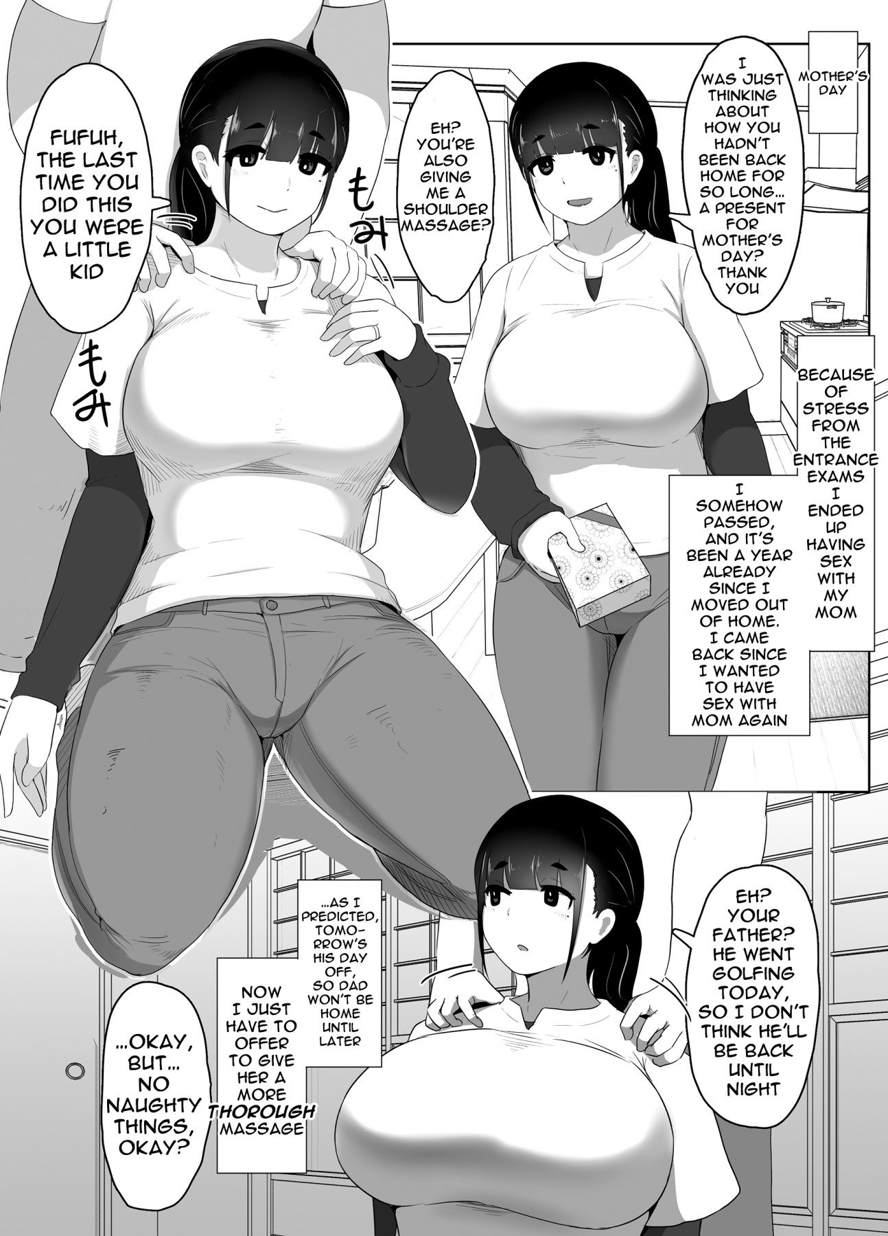 Hentai Manga Comic-Halloween Yandere Mother-Son Fucking 2018, Mom's Day Mother-Son Fucking 2021-Read-8